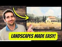 Watercolor Landscapes Made EASY