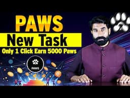 Paws New Task | Paws Airdrop update | Paws Coin Update | Paws Listing Update| Albarizon