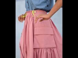 Neu skirt cargo pockets tutorial - pauline alice patterns