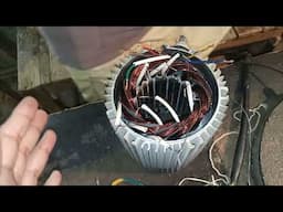 3 phase induction motor repair. Motor winding tips. How motor windings are interconnected squirrel