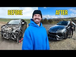 I REBUILT A WRECKED LAMBORGHINI URUS