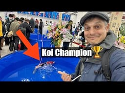 All-Japan Koi Show 2025 in Tokyo w/ the Grand Champion Nishikigoi