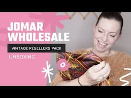 JOMAR WHOLESALE 25 PIECE VINTAGE RESELLERS MYSTERY PACK UNBOXING | Inventory for Resale on Poshmark