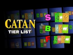 Catan Strategy TIER LIST - Ranking For Largest Army (ft. DandyDrew)