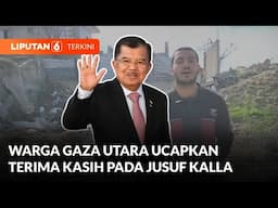 Warga Gaza Utara Ucapkan Terima Kasih kepada Jusuf Kalla Atas Dukungan Pembangunan Masjid