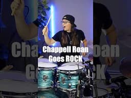 Chappell Roan goes ROCK!  #drums #drumcover #popgoespunk #girldrummer