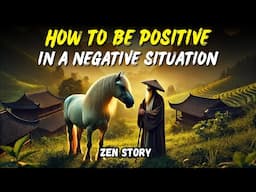 How To Be Positive In a Negative Situation | Power Of Positivity | Lao Tzu | Zen Story |