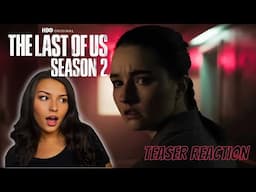 THE LAST OF US SEASON 2 - Teaser Reaction | April 2025 | First Look at Abby