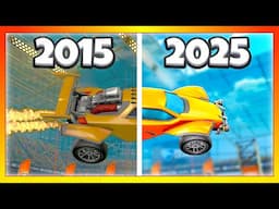 Rocket League in 2015 vs 2025