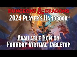 The 2024 Player's Handbook for Dungeon & Dragons is Available Now