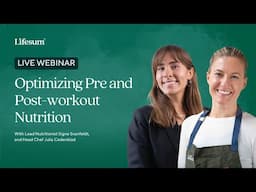 Fuelling for Fitness: Optimizing Pre and Post-Workout Nutrition with Lifesum