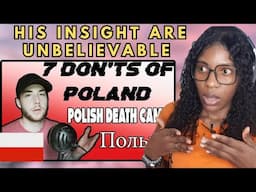 REACTION TO 7 DON'T  OF POLAND 🇵🇱 YOU NEED TO KNOW ?