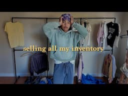 I'm selling all of my vintage inventory