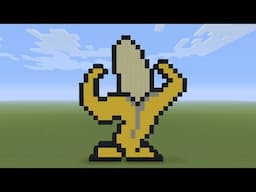 Minecraft Pixel Art - Strong Banana