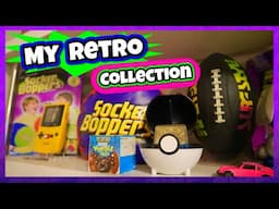 Retro 90's & 00's Y2K Collection From My Favorite Shelf Room Tour