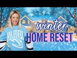 2025 TRANSFORM YOUR HOME AFTER THE HOLIDAYS! WINTER HOME RESET CLEANING MOTIVATION! @BriannaK