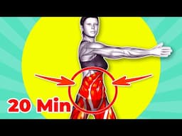 ➜ 20-Min Workout to Tighten a FLABBY STOMACH ➜ Ideal for Over 50s!