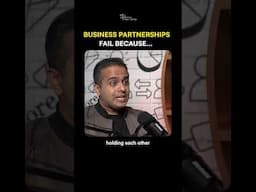 Business Partnerships fail because...