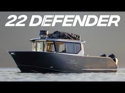 Unveiling a Masterpiece - 22 Defender w/ Twin Mercury 200's