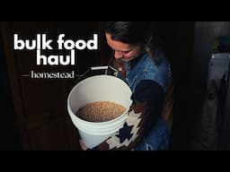 Bulk Food Hault | Azure Standard pick up