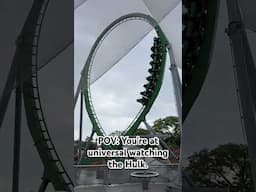 Why is this so satisfying to watch? #universal #hulk #marvel #islandsofadventure #orlando