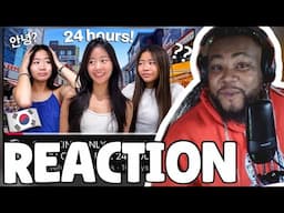 REACTING TO THE HA SISTERS FOR THE FIRST TIME (SPEAKING KOREAN FOR 24 HOURS)