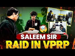 Saleem Sir Raid in VPRP 🤯 || Surprise Visit at Vidyapeeth Residential Program