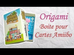 Origami : Boite Amiibo Animal Crossing | DIY Origami Box