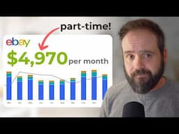 How much money did I ACTUALLY make in 2024? (realistic part-time eBay income breakdown)