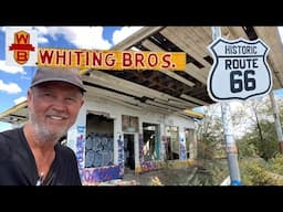 Abandoned Route 66 Whiting Brothers Gas Station McCartys New Mexico