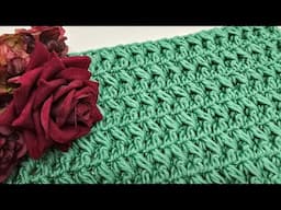 Crochet Easy Stitch - Crochet Beautiful Blankets - Puffed Mixed Cluster