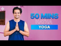 50 Mins Hatha Yoga at Home | Yoga For Beginners | Yoga At Home | Yoga Practice | @cult.official