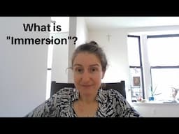 Immersion2025 - what is it?