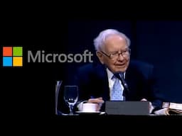 Warren Buffett on AVOIDING Microsoft (MSFT)