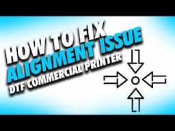 How to FIX Print Alignment Commercial Printer