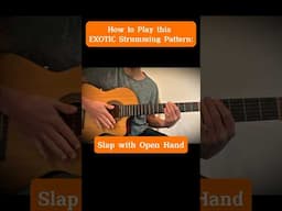 Exotic strumming pattern to leave your friends speechless! 🎸 #shorts #guitar