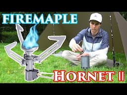 Very Lightweight Budget-Friendly Gas Stove with Advanced Wind Protection | FireMaple Hornet 2