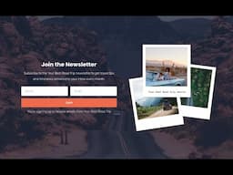 How to make a website on Podia | Step 3: Building your email newsletter landing page