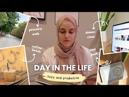 Muslimah Vlog 🌻 | peaceful moments, islamic class, sisterhood