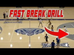 Fast Break Drill for Basketball Practice - "11 Man Break"