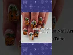 Pumpkins Is NOW 🎃 No Context Clips LOL #nailart #halloweennails #fallnailart