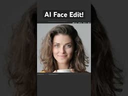 The Power of AI Face Edit in ACDsee ✨📸 #portrait #photography
