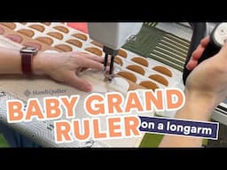 Quilting with the Baby Grand Ruler