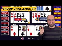 Video Poker Group Challenge: Ultimate 4 Of A Kind Bonus