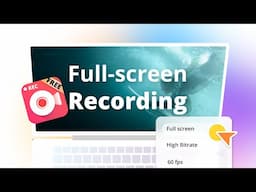 RecForth Tutorial - Full Screen Recording