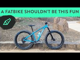 This is a Joke, Right? A FATBIKE for Trail Use! Corvus Skookum AF Review - It's a Fattail Party