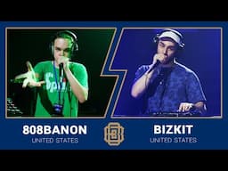 Looping World Championship 🇺🇸 808Banon vs Bizkit 🇺🇸 Vocal Music Soundclash - Quarterfinal 2023