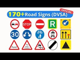 2025 Learn easily 170 roadsigns 🫵🤯