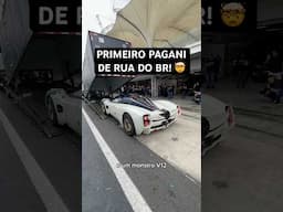 O PRIMEIRO PAGANI de rua do BRASIL! 🤯