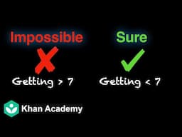 Impossible and Sure events | Probability | Grade 11 | Math | Khan Academy